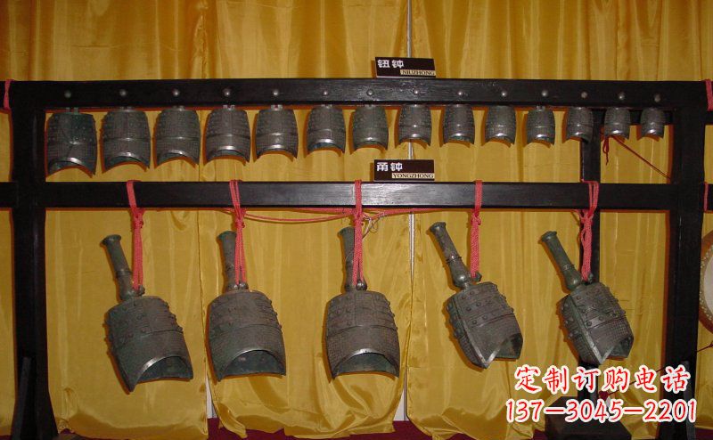 济南铜编钟古代乐器雕塑