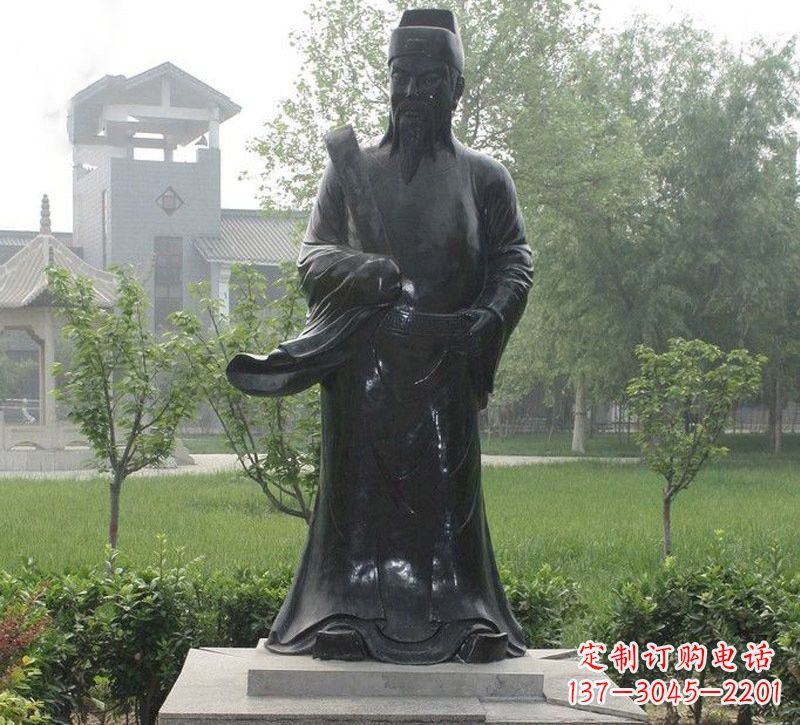 济南铜雕八仙曹国舅