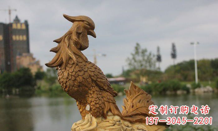 济南铜雕凤凰古代神兽雕塑