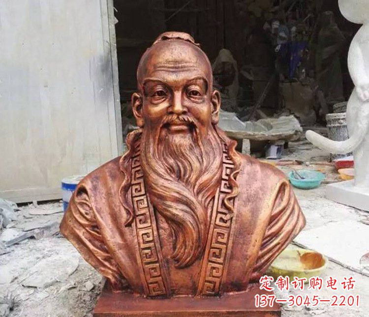 济南铜雕古代孙思邈人物雕塑