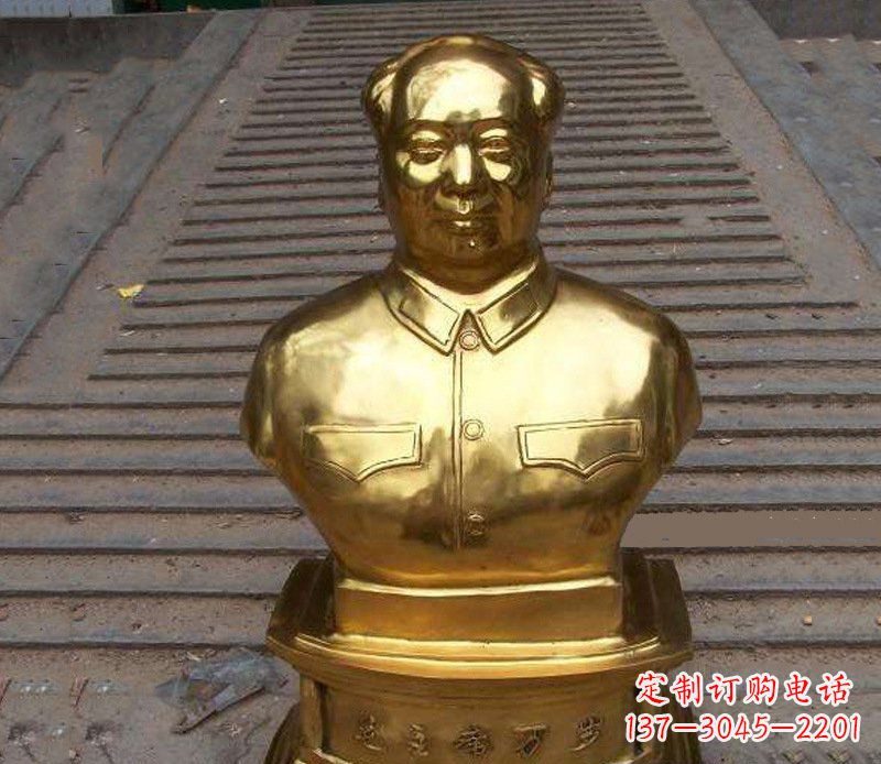 济南铜雕广场伟人雕塑摆件