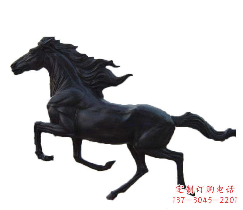 济南铜雕马公园动物雕塑摆件