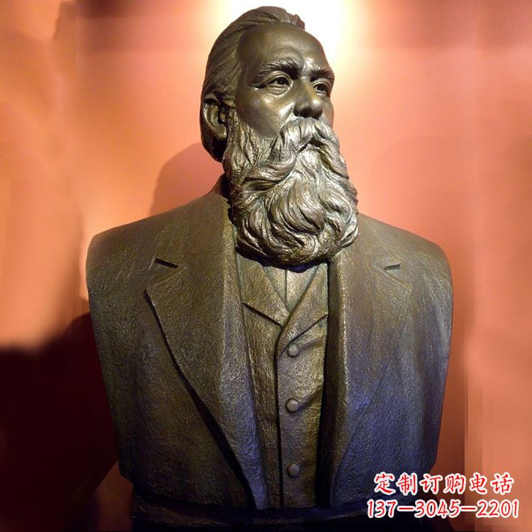 济南铜雕马克思雕塑