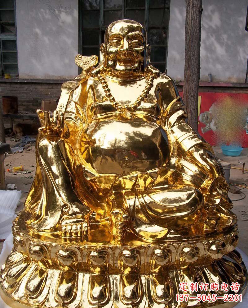 济南铜雕弥勒佛