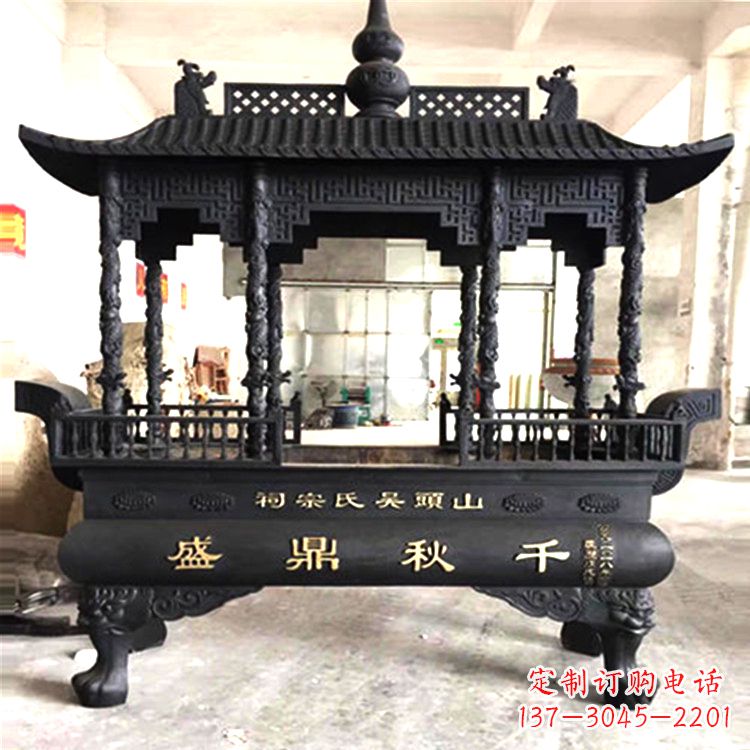济南铜雕香炉