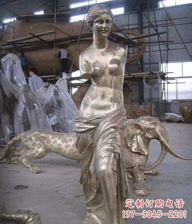济南维纳斯西方人物铜雕