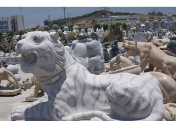 济南专业雕刻精美的老虎石雕