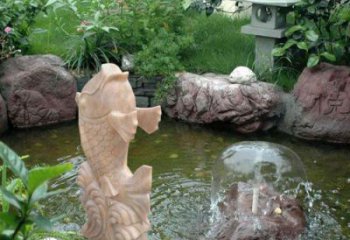 济南艺术化的鲤鱼雕塑，让你家的氛围变得更加温馨