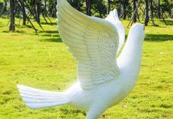 济南以和平鸽为灵感，用雕塑记录世界和平