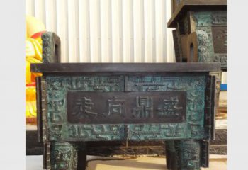 济南青铜香炉雕塑，传承中国文化