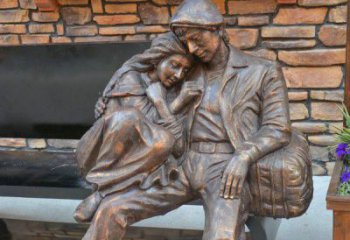 济南象征爱情的永恒之美——情侣公园雕塑