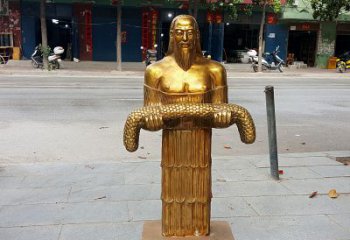 济南昆仑山神农雕塑像，传承古老艺术