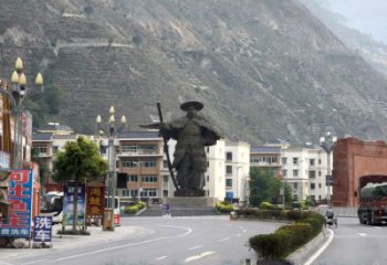 济南唯美雕塑--大禹城市街道景观雕像