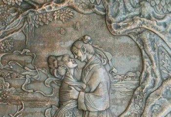 济南铜浮雕：神话中的爱情故事——牛郎织女