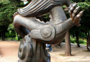 济南高品质十二生肖铜雕龙