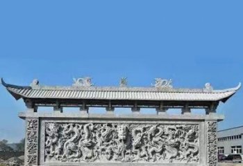 济南石雕浮雕影壁塑——高雅时尚的室内艺术装饰