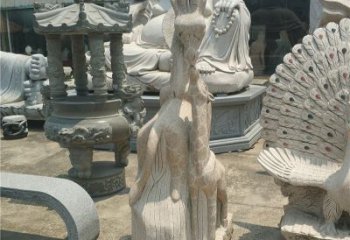 济南高贵优雅的长颈鹿雕塑