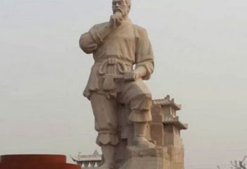 济南重拾古代风采，中领雕塑打造高贵的鲁班雕塑