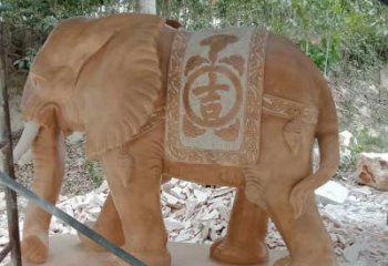 济南美观高雅的吉祥大象雕塑