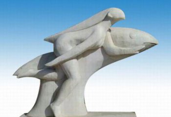 济南中领雕塑海豚雕塑，让你的公园变得出众！