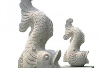济南中领雕塑定制精美鲤鱼雕塑