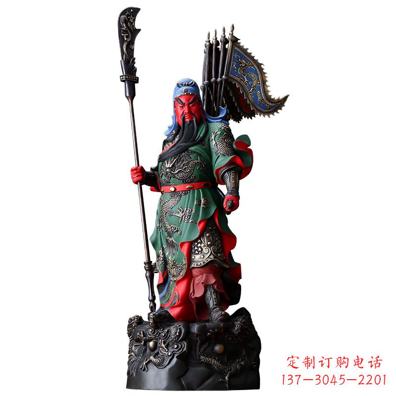 济南武财神关二爷雕塑