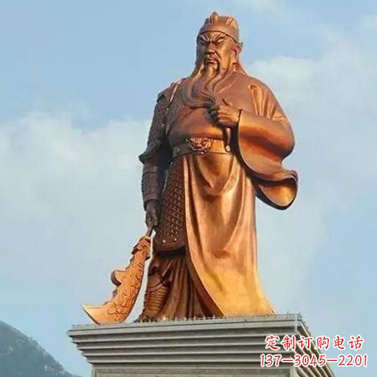 济南武圣关公雕像