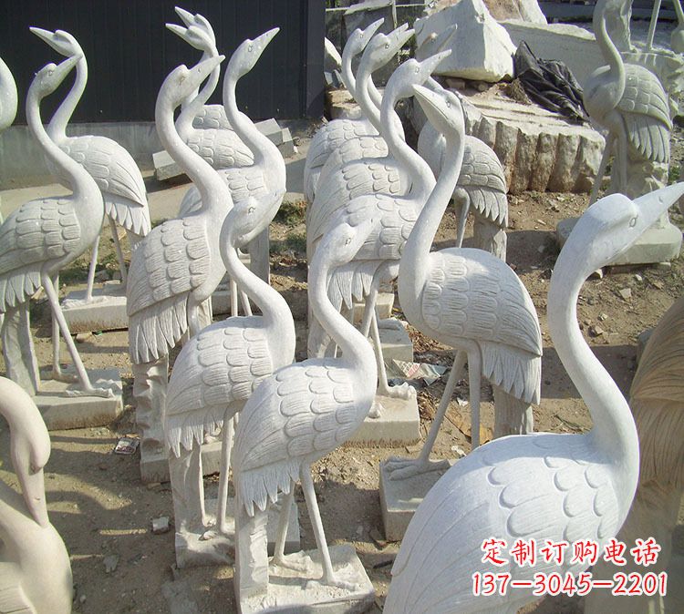 济南仙鹤石雕石雕