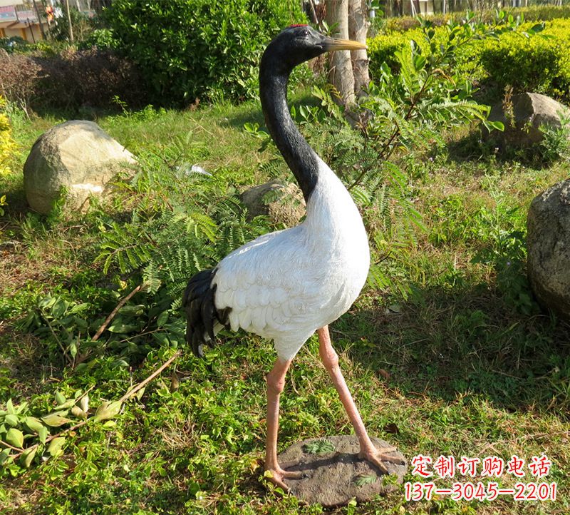 济南仙鹤祥云雕塑