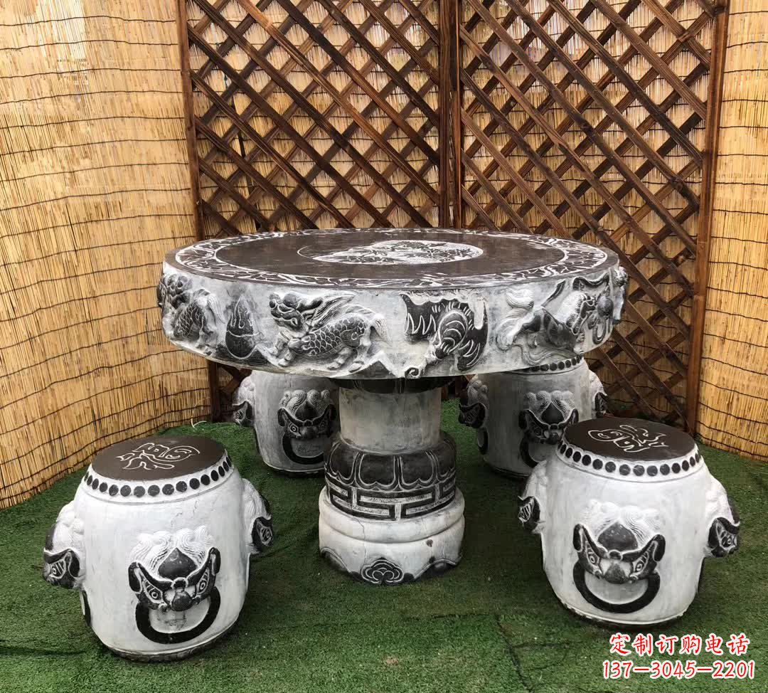 济南小区休闲创意石桌凳