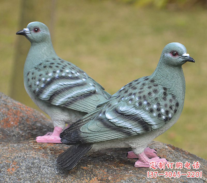 济南校园雕塑和平鸽图片