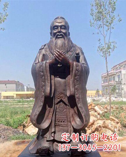 济南校园孔子雕像 (2)