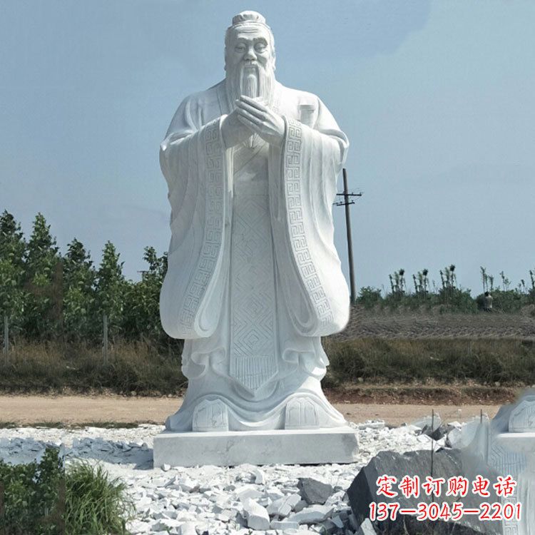 济南校园孔子人物雕像