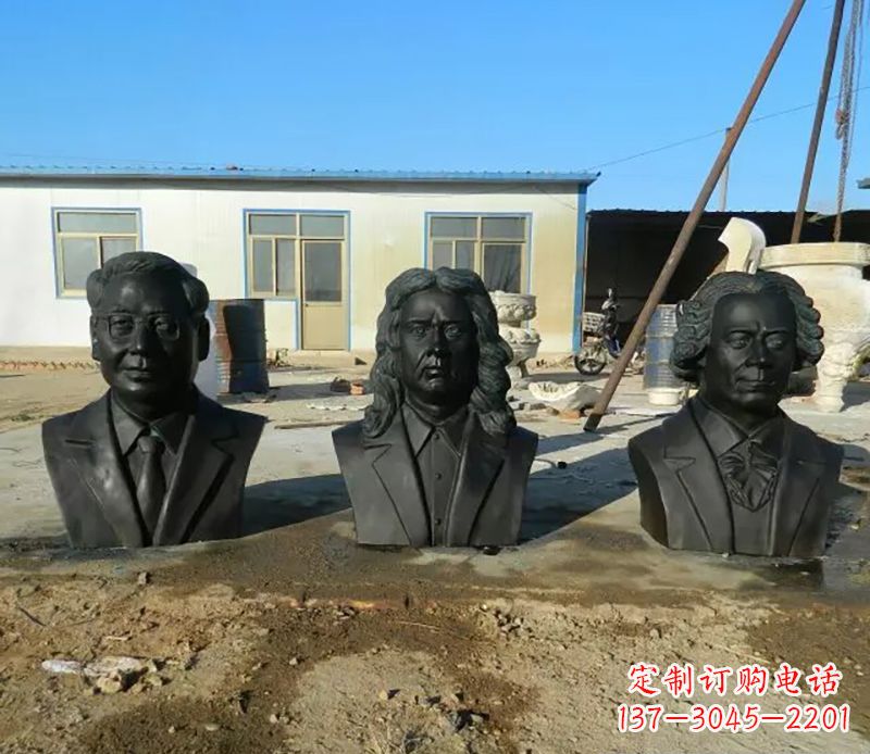 济南校园名人铜雕