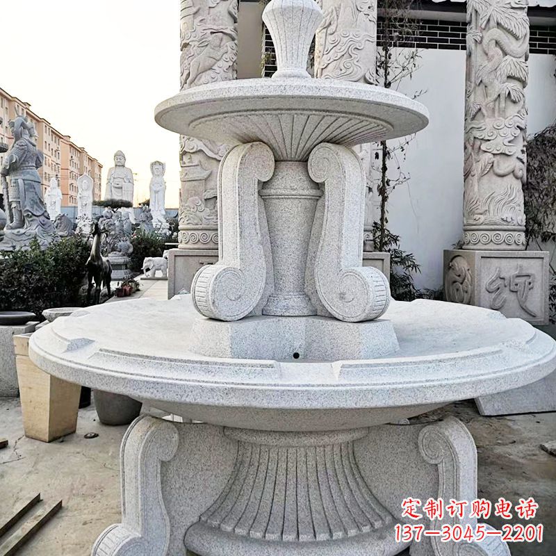 济南许愿池喷泉 石雕