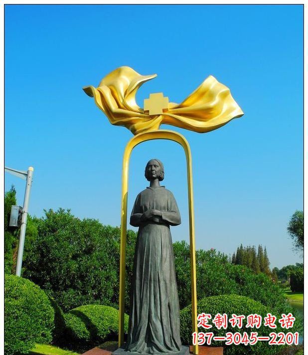 济南医院南丁格尔名人铜雕