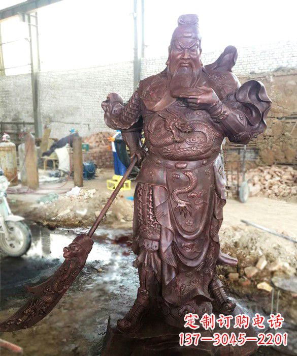 济南义薄云天关公像
