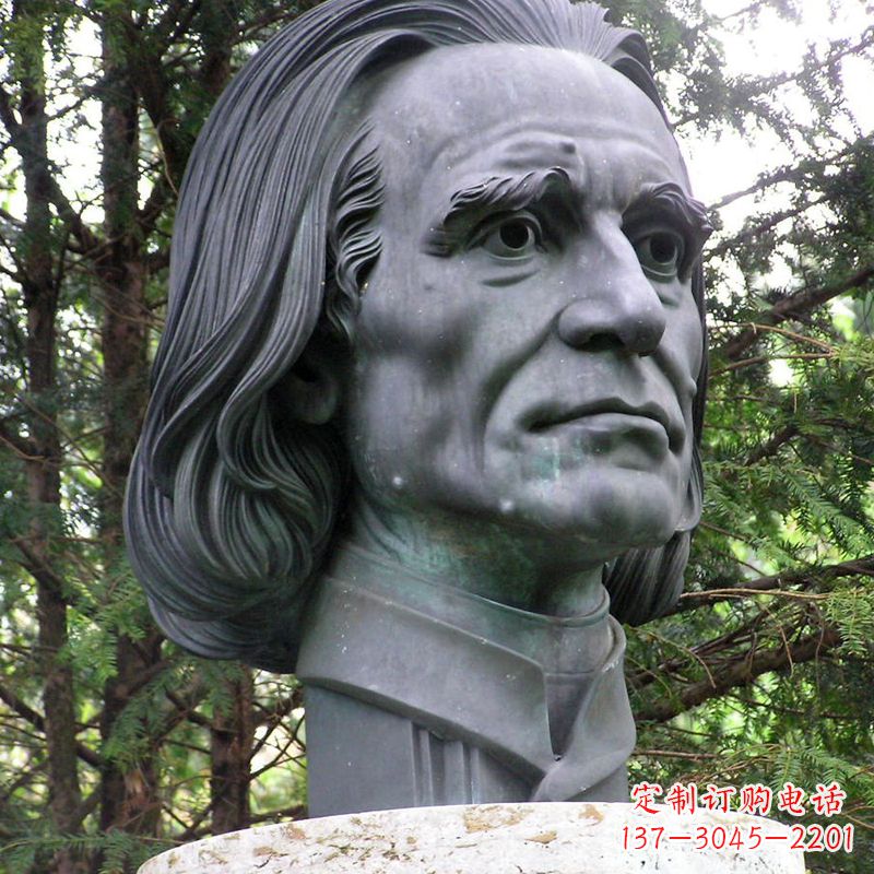 济南英国著名外科医生利斯特铜雕头像雕塑