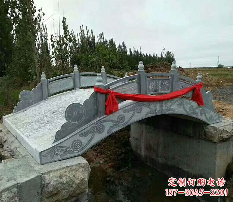 济南园林仿古石拱桥景观雕塑
