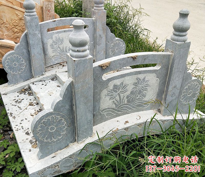 济南园林仿古石栏板景观石雕_1 (2)