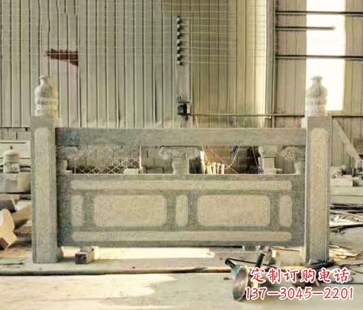 济南园林仿古石栏板景观石雕_2 (2)