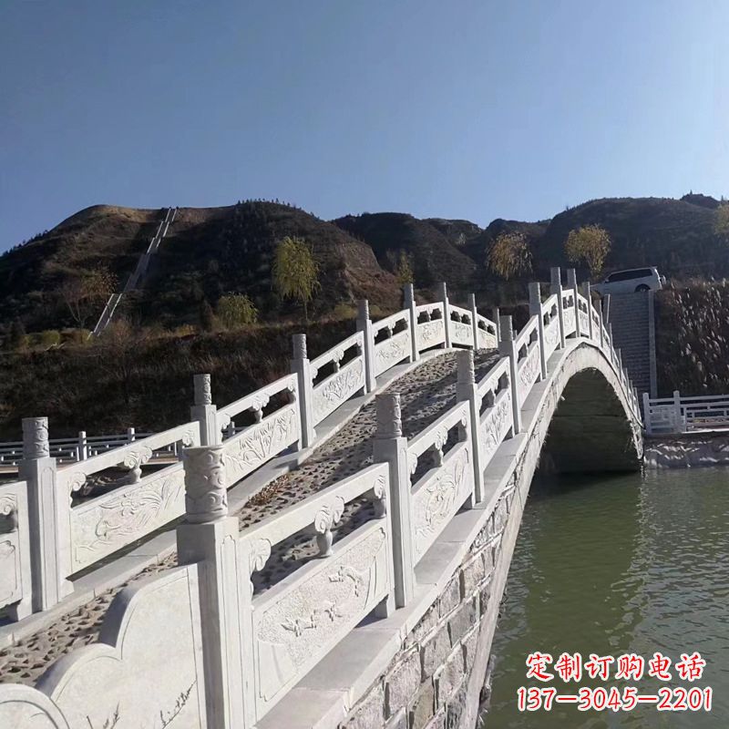 济南园林景点石雕桥栏板