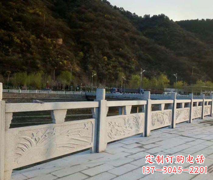 济南园林景观大理石浮雕栏板