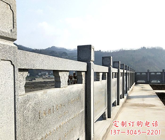 济南园林景观大理石栏板石雕 (14)