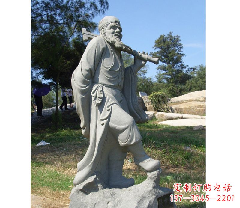 济南张果老八仙雕塑