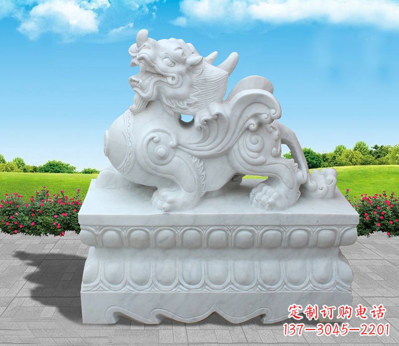 济南招财貔貅石雕