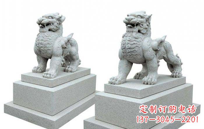 济南招财神兽貔貅石雕