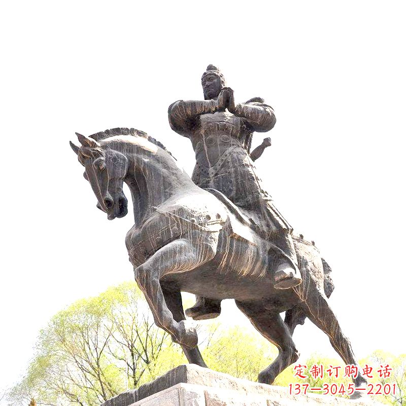 济南中国历史名人民族英雄霍去病铜雕塑