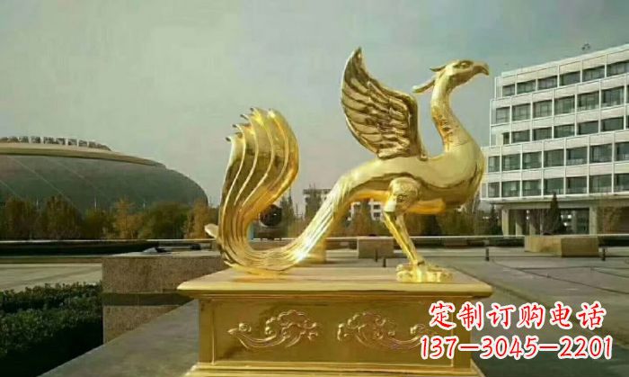 济南朱雀铜雕