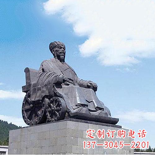 济南诸葛亮雕像-三国著名人物历史名人雕塑